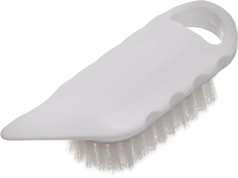 SPARTA 4041202 Plastic Potato Brush, Medium Stiffness, 5.75 Inches, White