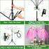 5 100 15-63" Tripod&6/12/16H Garpsen Grow Light with Stand, Heads Grow Lights for Indoor Plants, LEDs Full Spectrum Led