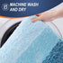 OLANLY Luxury Bathroom Rug Set 2 Piece, Soft Absorbent Microfiber Bath Rugs and U-Shaped Contour Rug