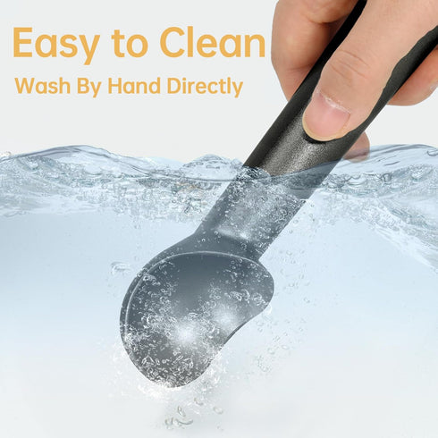 Scoop,7 inches Ice Cream Nonstick Anti-Freeze One Piece Aluminum Scooper Spoon, Heavy Duty Durable Design, Easy Clean
