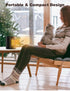 Space Heater, 500W Small Indoor Heater, Ceramic Personal Heater with Overheating & Tip-Over Protection for Home Office