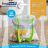 Bag Well Ziplock Bag Food Prep Holder Stand for Gallon Size Food Storage Bags