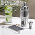 Set 4 Set, Set Set Premium Mixology Cocktail Shaker | Piece Bar Tool Silver Bar Cocktail Shaker for Drink Mixing