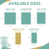 39x80 100% 18" Twin XL Size Premium Bamboo Waterproof Mattress Protector, Viscose from Bamboo, Hypoallergenic, Cooling