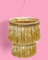 16" xo, Fetti Gold Fringe Tinsel Chandelier | | Bachelorette Party Decorations, Birthday Photo Booth Supplies, New