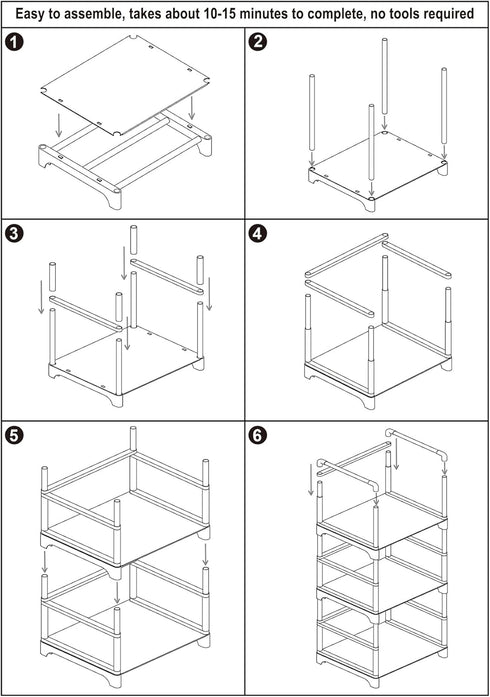 3 FIDUCIAL HOME Tiers Small Bookshelf for Small Spaces White Mini Short Book Shelf Low Open Bookcase Easy Assemble