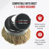MP Maresh Products Household Cleaning Vacuum Brush Attachment - Soft Dust Floor Brush, Horse Hair Vacuum Cleaner