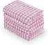 uxcell Cotton Terry Small Kitchen Dish Cloth, Pack of 6 Absorbent Quick Drying Cleaning Dish Rags, 15 x 10.5 Inches,