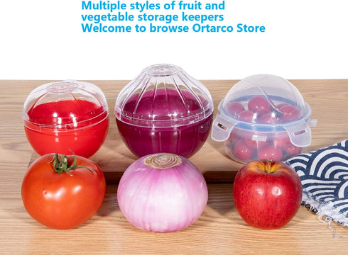 Ortarco Onion Keeper - Reusable Onion Storage Containers