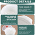 Microwave Bowls with Lids - 3 Pieces Assorted Sizes, Soup Bowl with Lid and Steam Rack, Dishwasher Safe Dishes