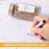 48 4oz Pcs Spice Jars with Label- Glass Spice Jars with Gold Metal Caps,Shaker Lids, Funnel, Chalk Pen, Brush,Cleaning