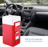 LED Mini USB Refrigerator for Bedroom, Car Mini Fridge, Can Refrigerate and Heat Drinks, Red