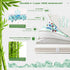 GRT Waterproof Rayon Bamboo Mattress Protector, Queen Size 3D Air Fiber Cooling Pad, Breathable Ultra Soft