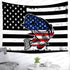 F-FUN SOUL Bass Fishing Tapestry, Large 80x60in Soft Flannel Wall Hanging for Living Room Bedroom Decor GTZYFS1306