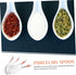 HOMSFOU 4pcs Ceramic Spoon Ramen Spoons Cream Soup Spoon Chinese Won Ton Spoons Small Ceramic Rice Spoon Japanese Ramen Soup Spoons Chinese Soup Spoon Round Ceramics White Udon