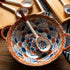 Chinese Handmade Ceramic Large Spoon, Long Handle Retro Porcelain Spoons for Ramen, Pho, Large Soup Spoons