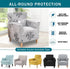 1-Piece 11 NILUOH Banquet Armchair Slipcover Stretch Chair Covers with Arms Printed Soft Accent Chair Cover Anti-Slip