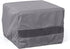 Covermates Elite Square Ottoman Cover Heavy-Duty 300D Polyester, Water-Resistant, Mesh Vent, Drawcord
