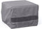 Covermates Elite Square Ottoman Cover Heavy-Duty 300D Polyester, Water-Resistant, Mesh Vent, Drawcord