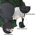 DOKSMERIA Cast Iron Camping Skillet Bag for 8/10/12In Skillets, Lightweight Water Resistant Frying Pan Bag, Black