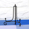 Iron Display Stand, 4 to 12 Inch Classic Easel for Bowl, Plate, Photo Frame, Book, Black