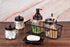 Kitchen and Bathroom Soap Dish Tray - Metal 2-Piece with Drainage Grid and Holder for Kitchen Sink, Rust Resistant
