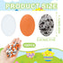 120 JUNEBRUSHS Pcs Mini Resin Easter Eggs, Easter Eggs Decor Resin Vase Filler for Party Spring Crafts Home Decor DIY