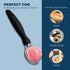Deluxe Ice Cream Scoop with Soft Grip Handle & Lid Opener, Stainless Steel Heavy Duty Scooper Tool for Kitchen - Black