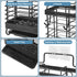 Utensil Holder, 3 Compartments Stainless Steel Utensil Drying Rack, Dish Drainer for Kitchen Counter, Silverware
