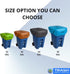 95 3 Pack Trash Can Smell Eliminator Cover Odor Eliminating Bag Lemon Scented Durable Chemical Free Gallon