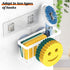 2 Cups/1 MURLONG Sponge Holder Smiley Face,Sink Caddy,Kitchen Organizer with Suction Adhesive Strips,Designed