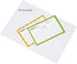 Recipe Cards 50 PCS 4x6 inch Double Sided Thick Card Stock - Original 5 Fruit Design for Recipe Binder or Box Gift