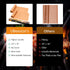 UBeesize 2 Pack Large Copper Oven Liners, 16x24 Inch, BPA and PFOA Free, Heavy Duty Non Stick Teflon Mats