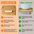 Glowgath Tofu Press,Large Bamboo Tofu Press with Tofu Strainer,Drip Tray and Cheesecloth, BPA Free,Easy to Clean,Easily