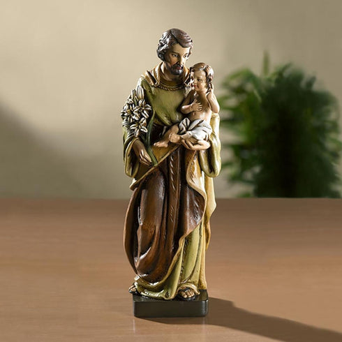 Christian Brands St Joseph W/Child Statue, 8 inch