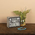 Primitives by Kathy Chevron Trimmed Box Sign, 5" x 4", Black