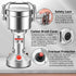 MELVTATA 350g 1500W Grain Grinder Electric Spice Grinder High-Speed Stainless Steel Flour Mill Suitable