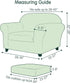2 1 CHUN YI Piece Velvet Armchair Cover Couch Covers Cushion, Water Resistant Chair Slipcover with Arms, Non Slip High