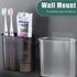 Toothbrush Holders Wall Mounted - Self Adhesive Holders for Electric Toothbrush, Toothpaste, Razor, Tableware Holder