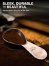 COLETTI Coffee Scoop Pack of 2 Tablespoon Scoop Stainless Steel Short Handle for Measuring Coffee