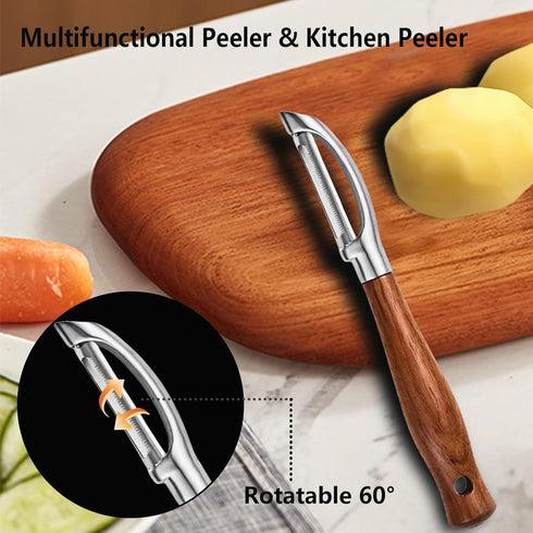 Laoxiongtou Professional Potato Peeler,Vegetable Peeler Stainless Steel,Carrot Peelers For Kitchen There Are Sharp