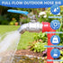 304 3/4 Inch 3/4" Stainless Steel NPT Male Hose Bib,Heavy Duty Outdoor Faucet, Male GHT Threaded, Lead-Free, Full Flow