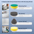 CONERX 4 2 Electric Spin Scrubber Cordless Power Cleaning Brush with Replaceable Brush Heads Adjustable Speeds