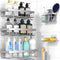 Moforoco Adhesive Shower Caddy Organizer Shelves Rack - 5 Pack Corner Bathroom