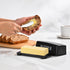 Countertop,Black Butter Dish With Cover And Knife,Food Grade Plastic Butter Holder With Lid For Dishwasher Safe Butter
