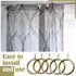 Shappy 20 Packs Metal Drapery Curtain Rings - Hanging Rings for Curtains and Rods, 30 mm Internal Diameter (Antique