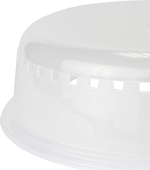 Chef Craft Classic Microwave Cover, Clear, 10 Inches in Diameter