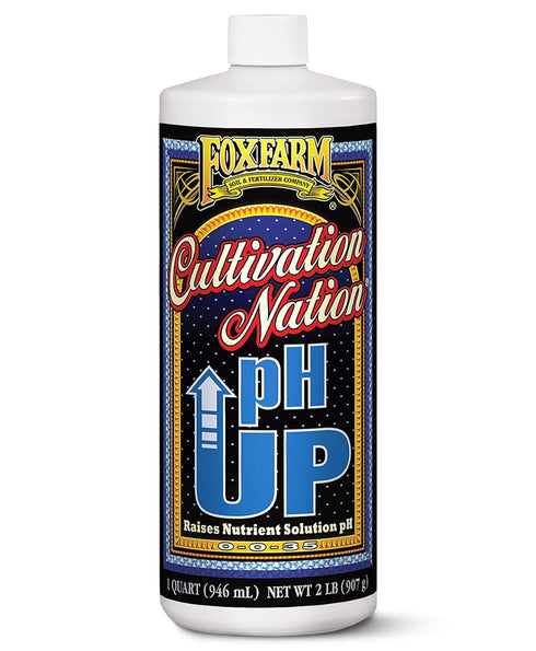 FoxFarm Cultivation Nation pH UP for Plants Nutrient Solutions - Formulated with