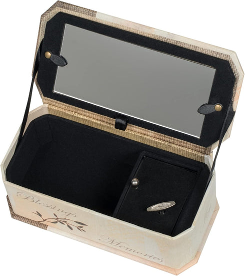 Cottage Garden Friend Music Box, Tree Branch Jewelry Plays That's What Friends are For