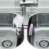 2 Blulu Pieces Sink Dish Wand Brush Holder Kitchen Sink Caddy Organizer Sponge Storage Dish Scrubber Holder Kitchen